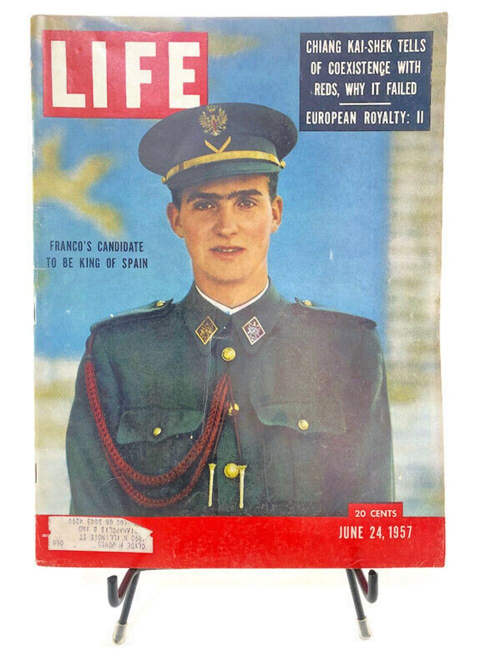 LIFE Magazine June 24 1957 Prince Juan Carlos Cover Candidate for King of Spain